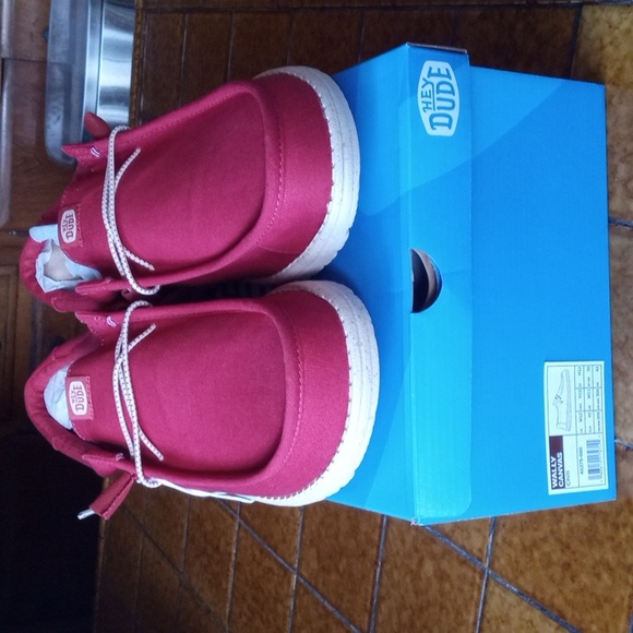 Hey Dude Wally Canvas Chili - Picture 2 of 7